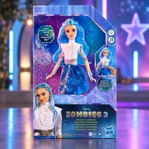 Disney Zombies 3 Singing Addison Fashion Doll Light-Up Music Hasbro F6006 NEW